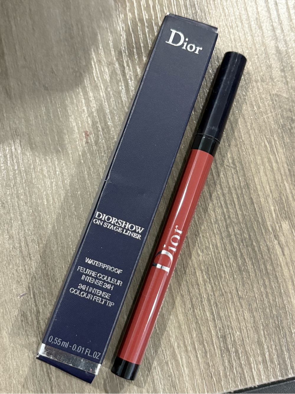Dior Diorshow On Stage Liner Waterproof 676 Satin Rust 0.01oz